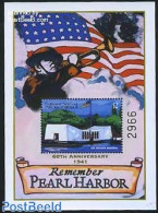 Micronesia 2001 USS Arizone Memorial S/s, Mint NH, History - World War II - 2. Weltkrieg