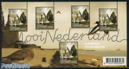 Netherlands 2007 Beautiful Holland, Vlissingen S/s, Mint NH, Nature - Transport - Various - Birds - Ships And Boats - .. - Unused Stamps