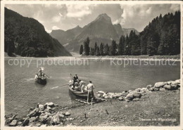 11631410 Naefels Uferpartie Am Obersee Mit Bruennelistock Bootsfahrt Berggasthau - Andere & Zonder Classificatie