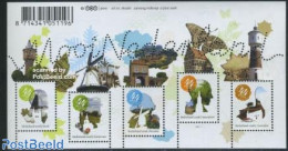 Netherlands 2008 Beautiful Holland, 5 Cities S/s, Mint NH, Various - Mills (Wind & Water) - Tourism - Nuovi