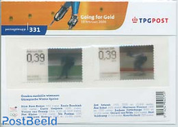 Netherlands 2006 Olympic Winter Games Presentation Pack 331, Mint NH, Sport - Various - Olympic Winter Games - Skating.. - Ungebraucht