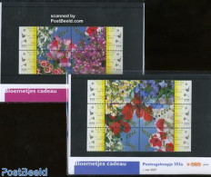 Netherlands 2007 Flowers 10v, Presentation Pack (2), Mint NH, Nature - Various - Flowers & Plants - Other Material Tha.. - Ungebraucht