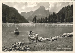 11631408 Naefels Uferpartie Am Obersee Mit Bruennelistock Bootsfahrt Berggasthau - Andere & Zonder Classificatie