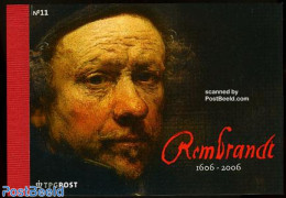 Netherlands 2006 Rembrandt Prestige Booklet, NVPH Cat.value 50.00, Mint NH, Various - Stamp Booklets - Joint Issues - .. - Ongebruikt