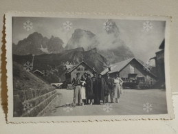 Italia Foto Dolomiti SAN MARTINO DI CASTROZZA (Primiero) 1935.  90x60 Mm - Europe