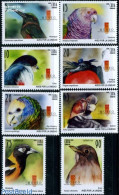 Cuba 2010 Birds 8v, Mint NH, Nature - Birds - Parrots - Unused Stamps