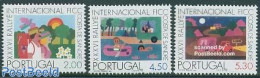 Portugal 1975 FICC, Camping Friends 3v Normal Paper, Mint NH, Various - Tourism - Ungebraucht