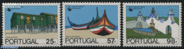 Portugal 1987 Tourism 3v, Mint NH, Transport - Various - Ships And Boats - Tourism - Nuevos