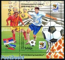 Serbia 2010 World Cup Football S/s, Mint NH, Sport - Football - Serbie