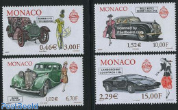 Monaco 2000 Automobiles & Fashion 4v, Mint NH, Transport - Automobiles - Art - Fashion - Ungebraucht