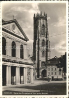 11631381 Fribourg FR Eglise Des Cordeliers Et Tour De Saint Nicolas Fribourg - Otros & Sin Clasificación