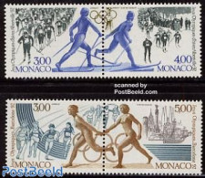 Monaco 1991 Olympic Games 2x2v [:], Mint NH, Sport - Athletics - Olympic Games - Olympic Winter Games - Skiing - Unused Stamps