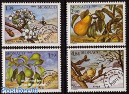 Monaco 1989 Pre Cancels, Trees 4v, Mint NH, Nature - Trees & Forests - Ungebraucht