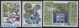 Monaco 1996 Stamp & Coin Museum 3v, Mint NH, Various - Money On Stamps - Art - Museums - Printing - Ongebruikt