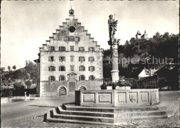 11631377 Fribourg FR Fontaine St. Jean Et Ancien Caserne Fribourg - Otros & Sin Clasificación