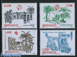 Monaco 2008 Co-operation Against Destruction 4v, Mint NH, Health - Red Cross - Ungebraucht