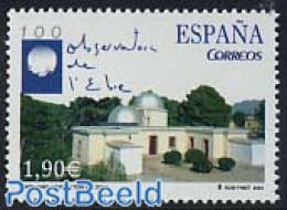 Spain 2004 Ebre Observatory 1v, Mint NH, Science - Astronomy - Nuovi