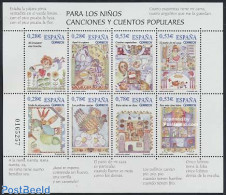 Spain 2005 Populair Tales 8v M/s, Mint NH, Nature - Poultry - Art - Fairytales - Ungebraucht
