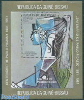 Guinea Bissau 1981 Picasso S/s, Mint NH, Art - Modern Art (1850-present) - Pablo Picasso - Guinea-Bissau