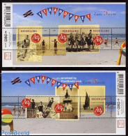 Netherlands 2007 Summer, Beach Fun 2 S/s, Mint NH, Nature - Sport - Transport - Various - Animals (others & Mixed) - S.. - Nuovi