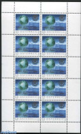 Austria 2005 Rotary Centenary M/s (with 10 Stamps), Mint NH, Various - Globes - Maps - Rotary - Unused Stamps