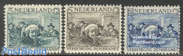 Netherlands 1930 Rembrandt 3v, Mint NH, Art - Paintings - Rembrandt - Nuevos