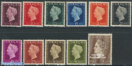 Netherlands Antilles 1948 Definitives 11v, Mint NH - Autres & Non Classés