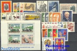 Germany, Berlin 1971 Year Set 1971 (35v+1s/s), Mint NH - Nuovi