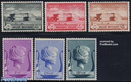 Belgium 1940 Music Contest 6v, Unused (hinged), Performance Art - Music - Unused Stamps