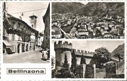 11631321 Bellinzona Gesamtansicht Strassenpartie Castello Bellinzona - Other & Unclassified