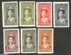 Netherlands Antilles 1923 Silver Jubilee 7v, Mint NH, History - Kings & Queens (Royalty) - Royalties, Royals