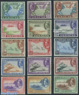 Netherlands Antilles 1942 Airmail Definitives 15v, Mint NH, Transport - Various - Aircraft & Aviation - Maps - Mills (.. - Airplanes