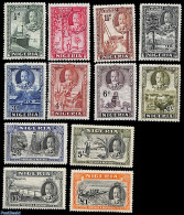 Nigeria 1936 Definitives 12v, Unused (hinged), Nature - Science - Transport - Various - Cattle - Mining - Ships And Bo.. - Schiffe