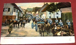 MILITARIA - Deutsch Armee  - Armée Allemande -  Entrée Dans Les Quartiers - Einrücken In Die Quartiere - - Uniformen