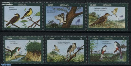 Cuba 1976 Birds 6v, Mint NH, Nature - Birds - Owls - Kingfishers - Neufs