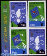 Azerbaijan 2007 Europa  2x2v [+], Mint NH, History - Nature - Sport - Europa (cept) - Birds - Scouting - Altri & Non Classificati