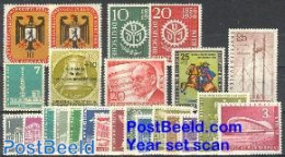 Germany, Berlin 1956 Year Set 1956 (24v), Mint NH - Neufs