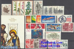 Germany, Berlin 1978 Year Set 1978 (28v+1s/s), Mint NH - Unused Stamps