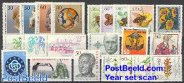 Germany, Berlin 1984 Year Set 1984 (22v), Mint NH - Nuevos