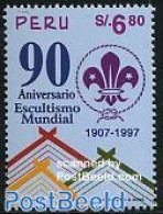 Peru 1997 90 Years Scouting 1v, Mint NH, Sport - Scouting - Autres & Non Classés