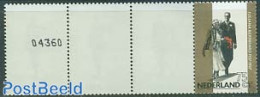 Netherlands 1987 Golden Wedding Coil Strip Of 5 (number On Back), Mint NH, History - Kings & Queens (Royalty) - Ongebruikt