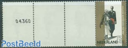 Netherlands 1987 Golden Wedding Coil Strip Of 5 (number On Back), Mint NH, History - Kings & Queens (Royalty) - Neufs