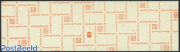 Netherlands 1970 4x25c Booklet, Norm.paper,count Block, EENVOUD IS, Mint NH, Stamp Booklets - Ungebraucht