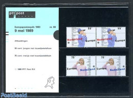 Netherlands 1989 Europa, Games, Presentation Pack 66, Mint NH - Nuevos