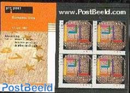 Netherlands 1997 PTT MAPJE 173, Mint NH, History - Europa Hang-on Issues - Neufs