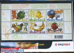 Netherlands 2004 Child Welfare Pres.pack 304, Mint NH, Nature - Sport - Fruit - Cycling - Fun Sports - Neufs