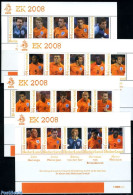 Netherlands 2008 EK Football 4 S/s, Mint NH, Sport - Football - Ungebraucht