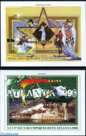 Congo Dem. Republic, (zaire) 1996 Olympic Games Atlanta 2 S/s, Mint NH, Sport - Transport - Kayaks & Rowing - Olympic .. - Rowing