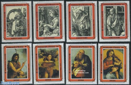 Dominica 1993 Christmas 8v, Mint NH, Religion - Christmas - Art - Dürer, Albrecht - Paintings - Raphael - Natale