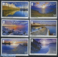 Guernsey 2011 Landscapes 6v, Mint NH, History - Transport - Various - Europa Hang-on Issues - Sepac - Ships And Boats .. - Ideas Europeas